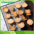 plastic rabbit shaped cookie cutter